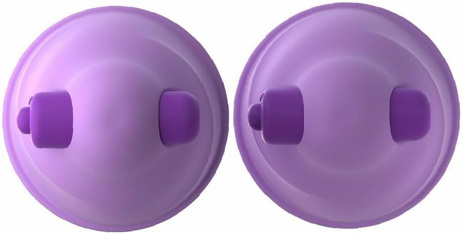 Silicone Nipple Stimulators with Suction and Vibrations