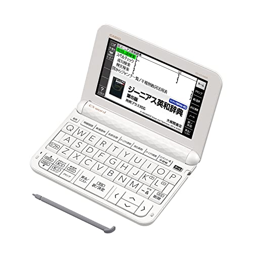 カシオ 電子辞書 エクスワード XD-EZ4000 ホワイト 41oXRNkSJ5L.jpg