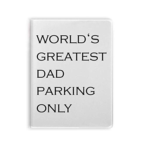 Carnet de notes World Greatest Dad cahier broché Fête des Pères écriture manuscrite