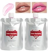 JCOOS Lip Gloss Base, Color Changing Lip Oil, Lipgloss Base, 2PCS 3.5 Ounce Lip Gloss Base Clear,...