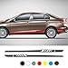 Auto Seitentür Streifen Aufkleber Vinylfolie Tuning Zubehör, für Suzuki Swift SX4 Jimny Ignis Alto Samurai Baleno Grand Vitara 2St