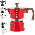 GROSCHE Milano Stovetop Espresso Maker Moka Pot 3 espresso C...