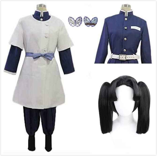 [angel628] コスプレ衣装 鬼滅の刃 神崎アオイ コスプレ cosplay コスチューム コス cos 仮装 変装 衣装＋ウ