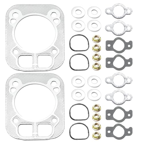 Vkinman 2 Pack 32-841-02-S Engines Cylinder Head Gasket Kit, Replacement for Kohler SV710 SV715 KT610 KT620 KT715 KT725 KT730 KT735 KT740, Replaces 32 841 02S 3284102S by Vkinman - Used condition - Image 2
