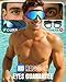 Swim Goggles 2 Pack, Wide View Anti Fog&UV Swimming Goggles for Audlt, No Leaking Swim Glasses for Men Women Youth