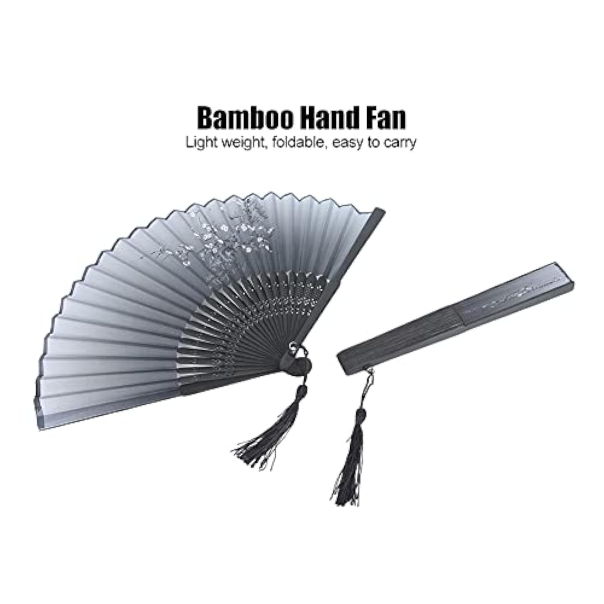 Durable Bamboo Folding Hand Fan for Performances