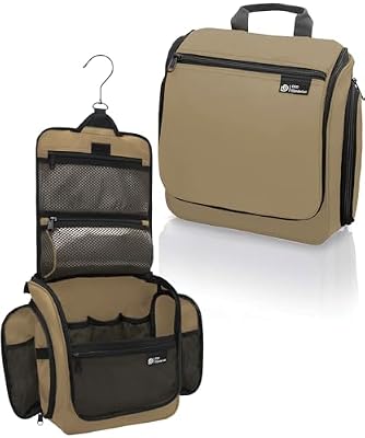 D&D Neceser de Viaje Colgante para Hombre y Mujer: Kit Organizador de cosméticos, Maquillaje y artículos de Aseo con 10 Compartimentos, Cremalleras de Calidad, Gancho Giratorio de Metal XXL y Nailon | Ya disponible en tu tienda friki favorita! En mundofriki.es!