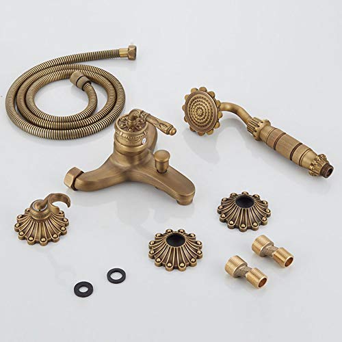 Ensembles de douche en laiton antique pour rénover une salle de bain