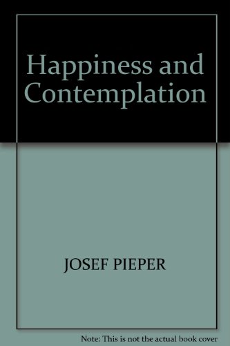 HAPPINESS AND CONTEMPLATION. B000OFQ3KW Book Cover