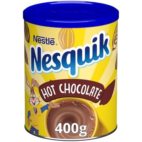 Nesquik Hot Chocolate Drink Mix Powder 400g Cover