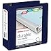 Office Depot? Brand Durable D-Ring View Binder, 4" Rings, 60% Recycled, Blue