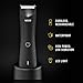 MANSCAPED™ Electric Groin Hair Trimmer, The Lawn Mower™ 3.0, Replaceable Ceramic Blade Heads, Waterproof Wet / Dry Clippers, Standing Recharge Dock, Ultimate Male Hygiene Razor