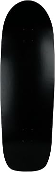 Moose Old School Skateboard Deck 10" x 33", Black