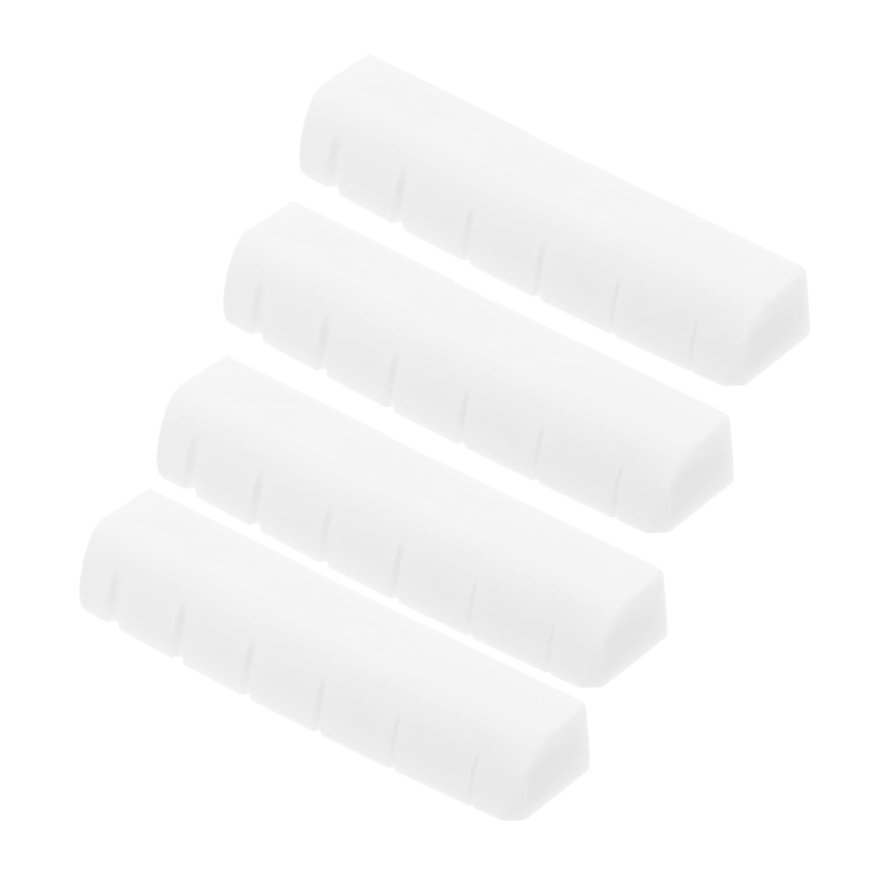 Mikinona 5 Set Di Accessori Per Chitarra Capotasto in Osso Capotasto Per Chitarra Acustica Elettrica Suono Ricco 4 Pezzi * 5