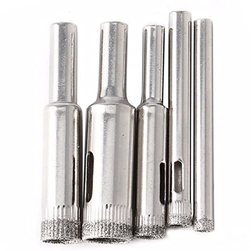 Set de 5 brocas de sierra para agujeros de diamante 5-12mm miniatura 1