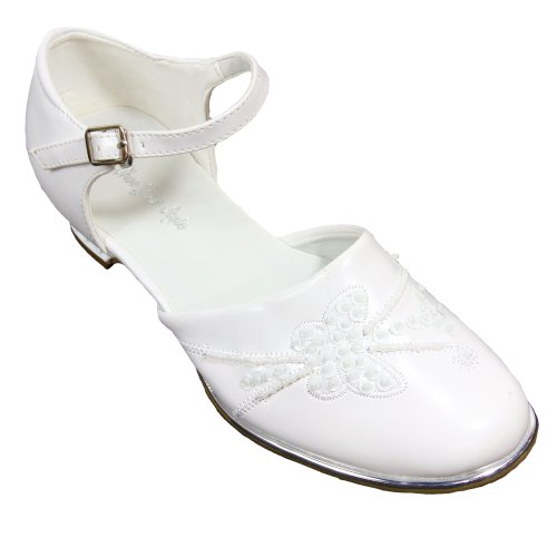 Jung GmbH Festliche Kinderschuhe weiß Kommunionschuhe Mädchen Gr.40