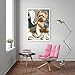 Canrichshop Little Puppy 5D Diamond Painting for Adults,Diamond Art Kits for Beginners,Cute Dog Round Full Drill Diamond Dot for Home Wall Decor 12X16 inch