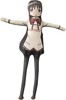 KanameMadoka Plush Figures Akemi Homura Anime Twistable Soft Figure Funny Abstract Stuffed Pillow Cushion Sofa Home Decoration Gifts 28CM