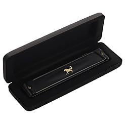 Harmonica Vibrato harmonica Zodiac harpe 24 trous orgue professionnel instrument clé C noir - Les Beatles, Paul McCartney, John Lennon, RIngo Starr, George Harrison Harmonica Vibrato harmonica Zodiac harpe 24 trous orgue professionnel instrument clé C noir – Image 5