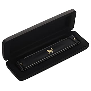 Harmonica Vibrato harmonica Zodiac harpe 24 trous orgue professionnel instrument clé C noir - Les Beatles, Paul McCartney, John Lennon, RIngo Starr, George Harrison Harmonica Vibrato harmonica Zodiac harpe 24 trous orgue professionnel instrument clé C noir – Image 5