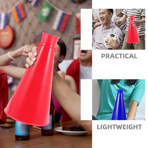 Abaodam 5Pcs Cheer Megafone Esportes Cheers Festa Noisemaker Brinquedos Megafone De Plástico Chifres