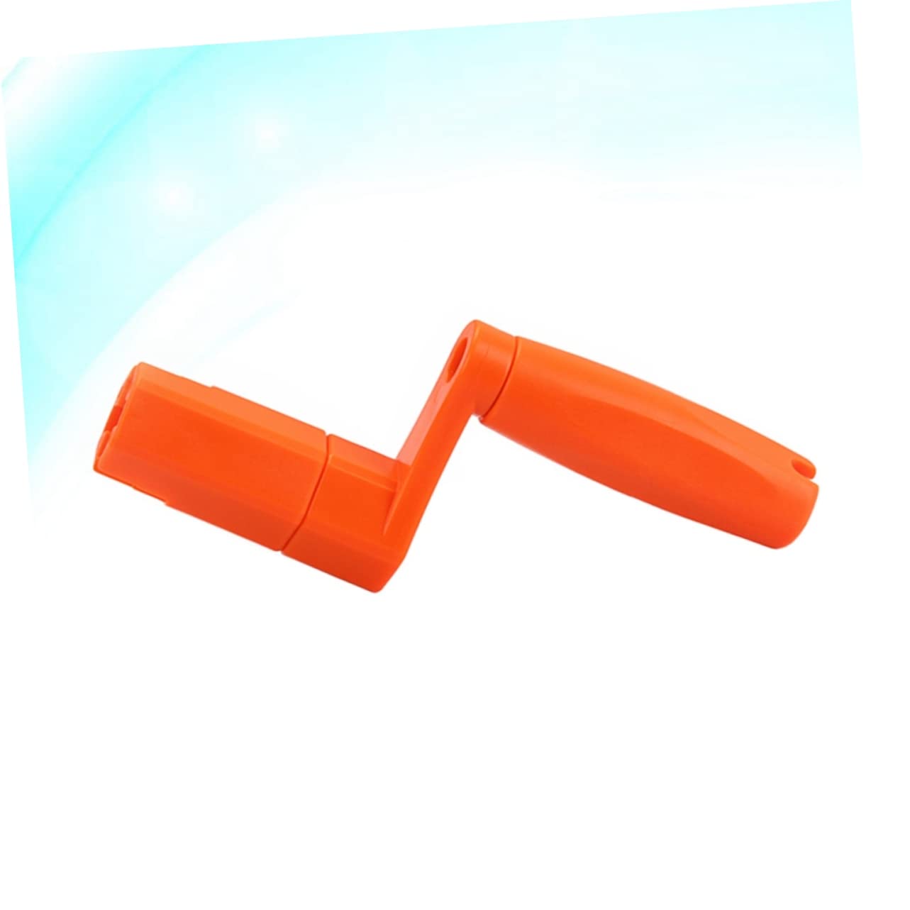 OFFSCH Multifunctional Guitar Peg String Winder and Bridge Pin Puller with Hexagonal Remover Drill Adapter for Guitar Bass Banjo Dobro Mandolin Ukulele Orange