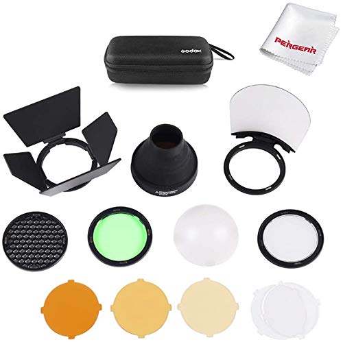 Godox AK-R1 Accessories Kit, Magnetic Port Compatible with Godox H200R Round Flash Head
