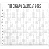Contenu de l'emballage : le colis contient un calendrier mural effaçable à sec de 122 x 91 cm qui affiche toute l'année en un coup d'œil, vous donnant un seul centre visuel pour planifier les rendez-vous, les horaires scolaires, les délais de travail et les dates spéciales sans retourner.