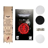 Starforged Warhammer 40K Reinheitssiegel Space Marines White Scars Purity Seal Pins Abzeichen Warhammer Zubehör – Ansicht 5