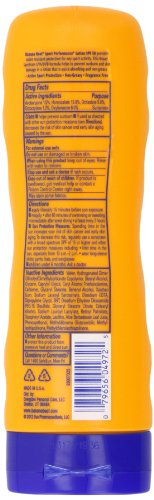 Image of Banana Boat Sunscreen Sport Performance Broad Spectrum Sun Care Sunscreen Lotion - SPF 50, 8 Fl Oz (Pack of 2)