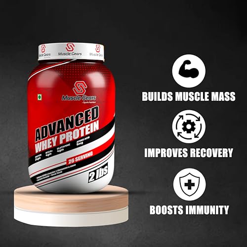 Image of Muscle Gears Advance Whey Protein 2LBS (Vanilla)
