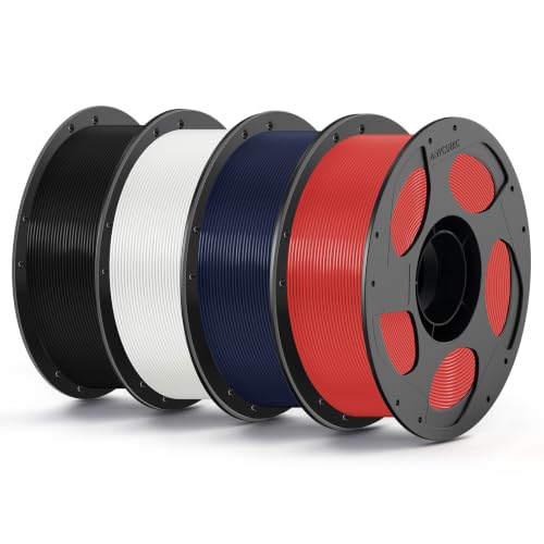 ANYCUBIC ASA 4 Pack (Black, Ivory, Red, Deep Sea Blue), 4x1kg