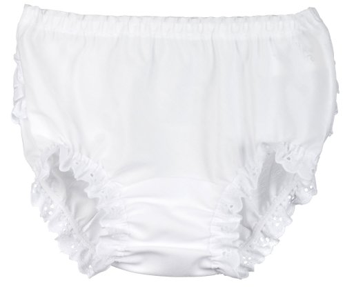 I.C. Collections Little Girls White Batiste Rumba Panties2