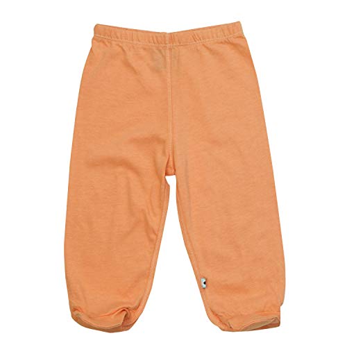Babysoy Comfy Unisex Newborn Baby Pull-On Footed Pants with Feet