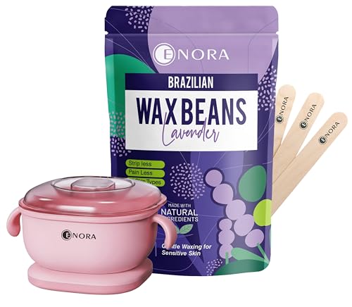 Image of Sillicone Wax Heater Combo (100 Gram, Wax Heater + Lavender)