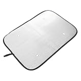 TOYZFRIENDY 2 Piezas Protector Solar para Puertas y Ventanas de Autocaravana con Ventosa Aislante Térmico de Aluminio Fácil Instalación para Camper y Remolque