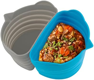 Upgrade Slow Cooker Liners Fit for Crockpot & Hamilton Beach, Reusable Silicone Crock Pot Liner Insert Fits 6-8 Quart Oval Slow Cooker, Leakproof, BPA Free, Handwash, Dishwasher Safe, 2pcs