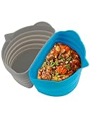 Upgrade Slow Cooker Liners Fit for Crockpot & Hamilton Beach, Reusable Silicone Crock Pot Liner Inse