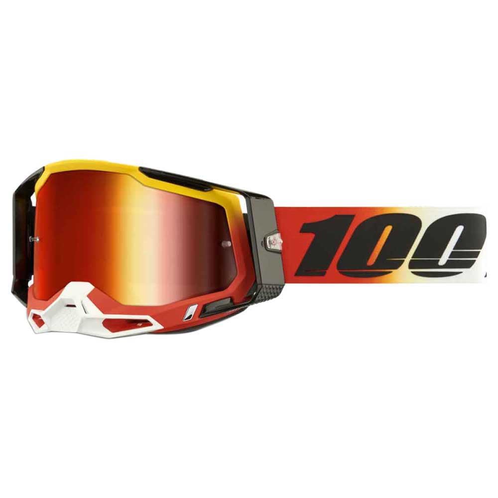 1 00% Racecraft 2 Schutzbrille Sportbrille mit Nasenschutz