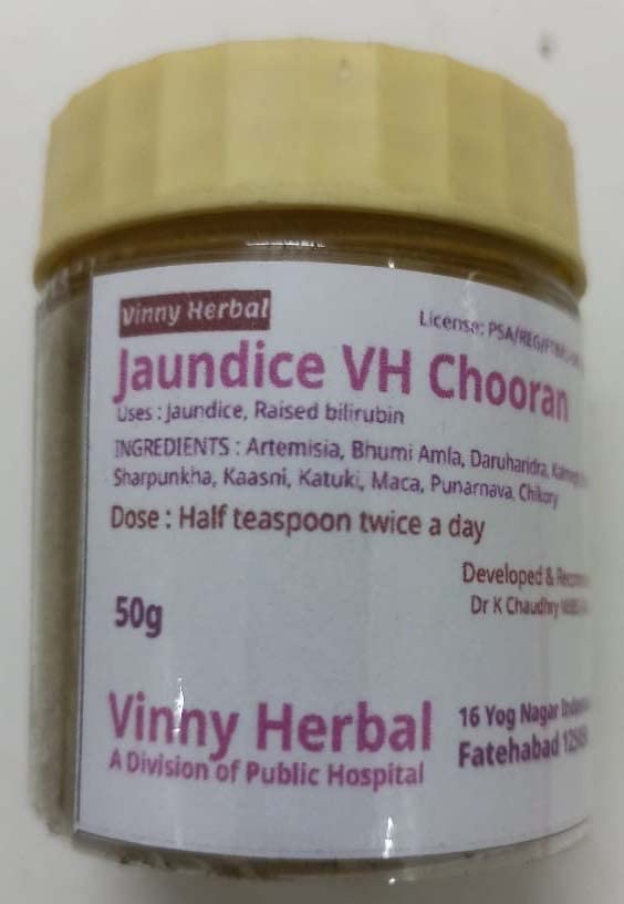 Buy Vinny Herbal Jaundice VH Powder 50g Jar Online at Low Prices in