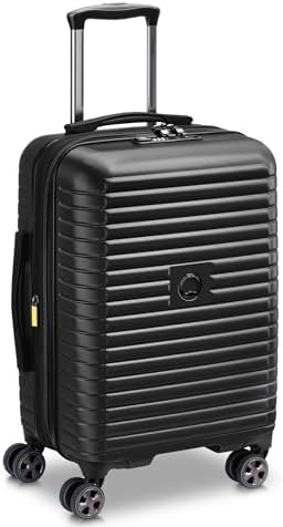 DELSEY PARIS Cruise 3.0 스피너 휠이 있는 확장 가능한 하드사이드 수하물, 블랙., 3피스 세트, 스피너 휠이 있는 확장 가능한 하드 캐리어 — 사진 2