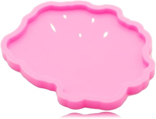 Miniatura 4 de Angel Wings Molde de silicona con forma de cerebro, moldes de resina epoxi, posavasos de geoda, ágata, moldes para posavasos de resina, moldes de