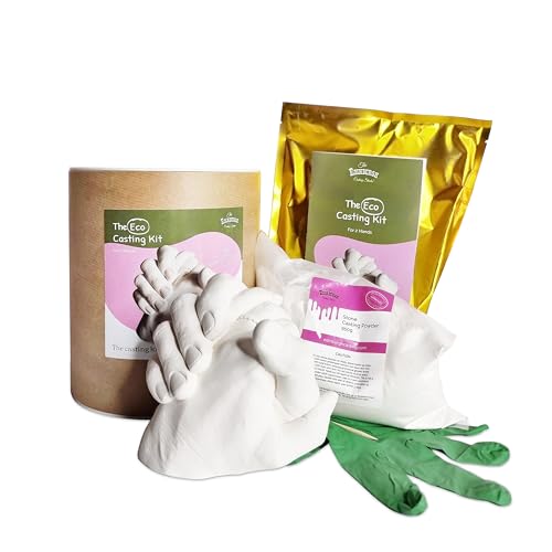 Edinburgh Casting Studio Eco Handhold Casting Kit for Two with 75 Less Plastic Than Other Kits