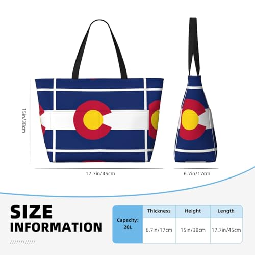Sac fourre-tout étanche Colorado à grande capacité pour la plage - 4