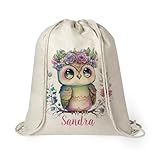 Kembilove Mochila escolar - Mochila saco infantil - Mochilas infantiles personalizadas con nombre y bonitos diseños - Regalo cumpleaños niños colegio o guardería (Modelo 4)