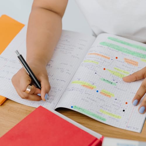 LICQIC Coloured Sticky Dots, 6 mm Self Adhesive Dots, Circular Stickers, 4160 Polka Dot Stickers, White - Image 5