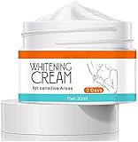✨【Nourish & Moisturize】Rich in moisturizing ingredients like Hamamelis Virginiana, Trehalose and glycerol, the skin lightening cream can not only brighten your skin, but also make your skin smoother, softer and more moisturized.