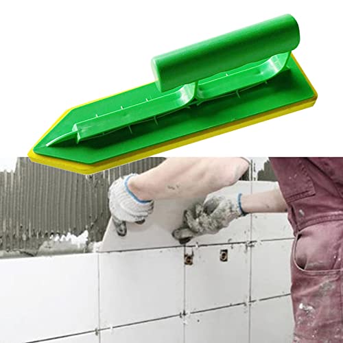 Esponja portátil espátula de espátula de onda ferramentas manuais desnatadas Argamassa de concreto