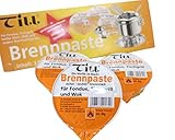 Recambios de gel de combustible para cocinar Fondue Chafing