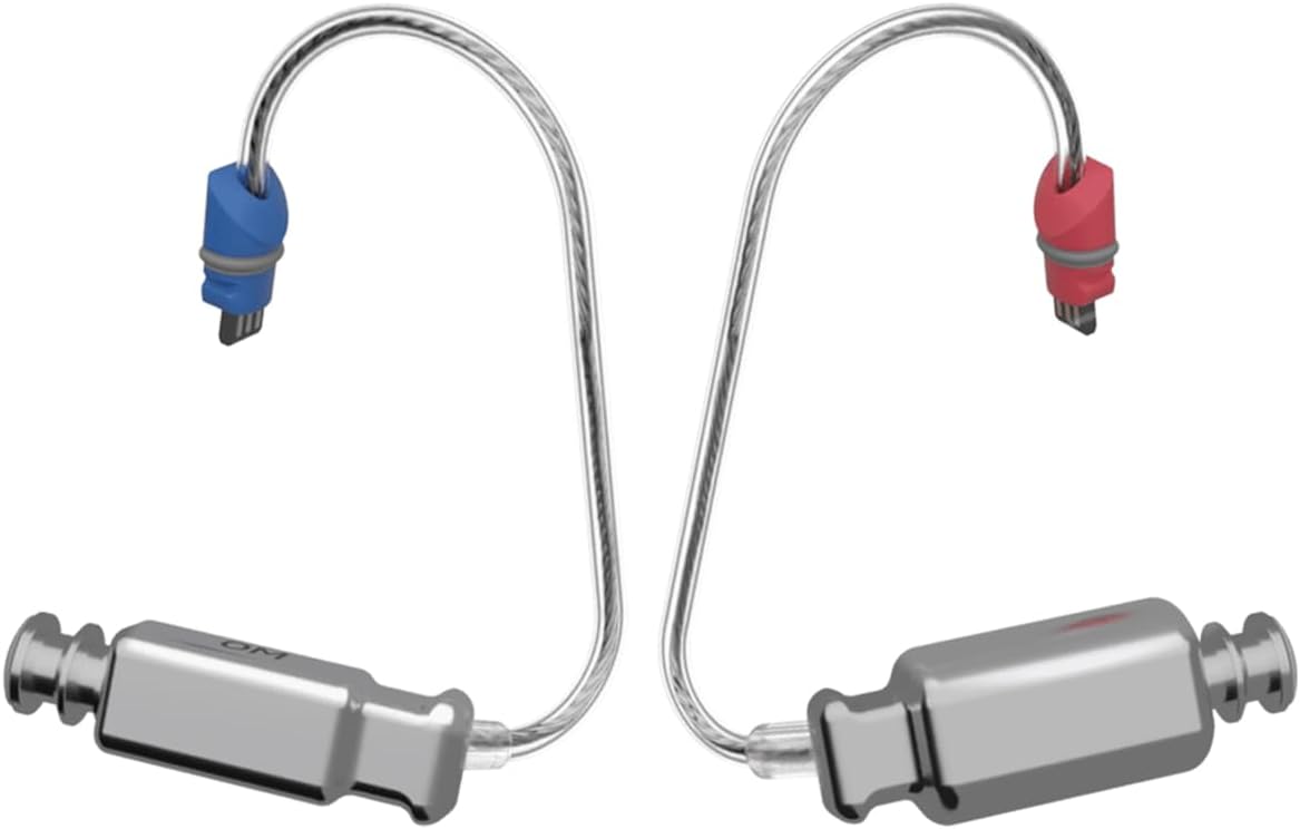 MiniReceiver 3.0 (Speaker Wire Length:2) for Signia, Siemens, rexton, AudioService Hearing aids (Right, Medium)